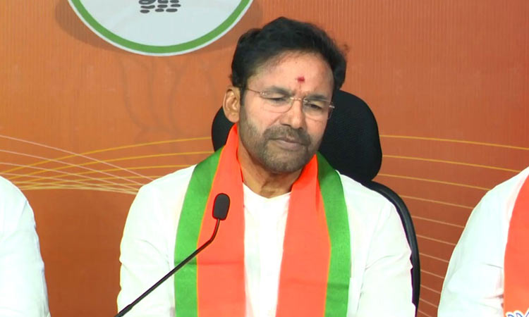 Kishan Reddy comments BRS-Congress