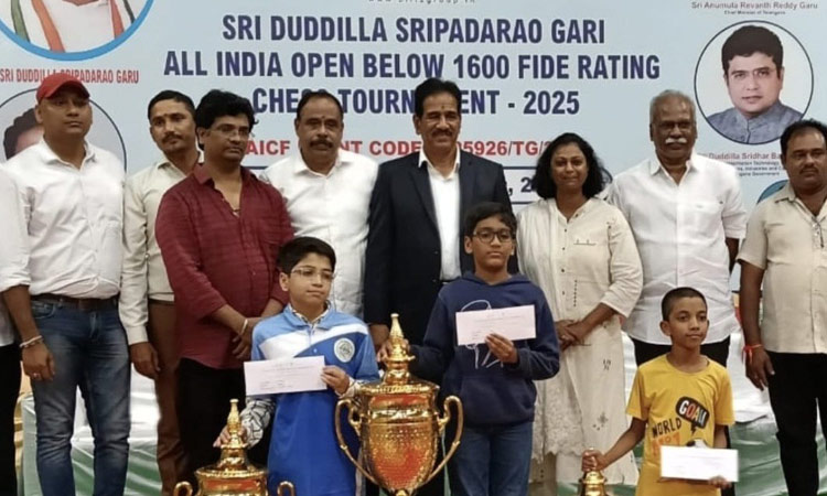 Sripada Rao శ్రీపాదరావు చెస్ ట్రోఫీ విజేత జోయల్
